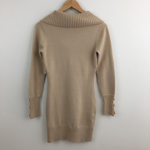 Say What? Dresses Cream Sweater Dress Poshmark